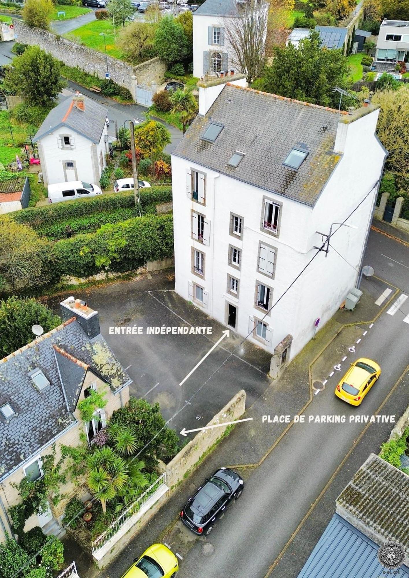 - La Suite Delos - Jacuzzi 2 Places - Centre Ville A Pied - Lit Queen Size - Parking Privee - Wifi - City Center Within Walking Distance - Quimper Exterior photo